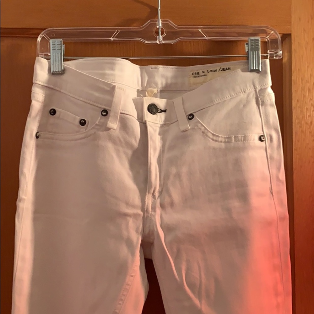 Rag & Bone White Jeans
